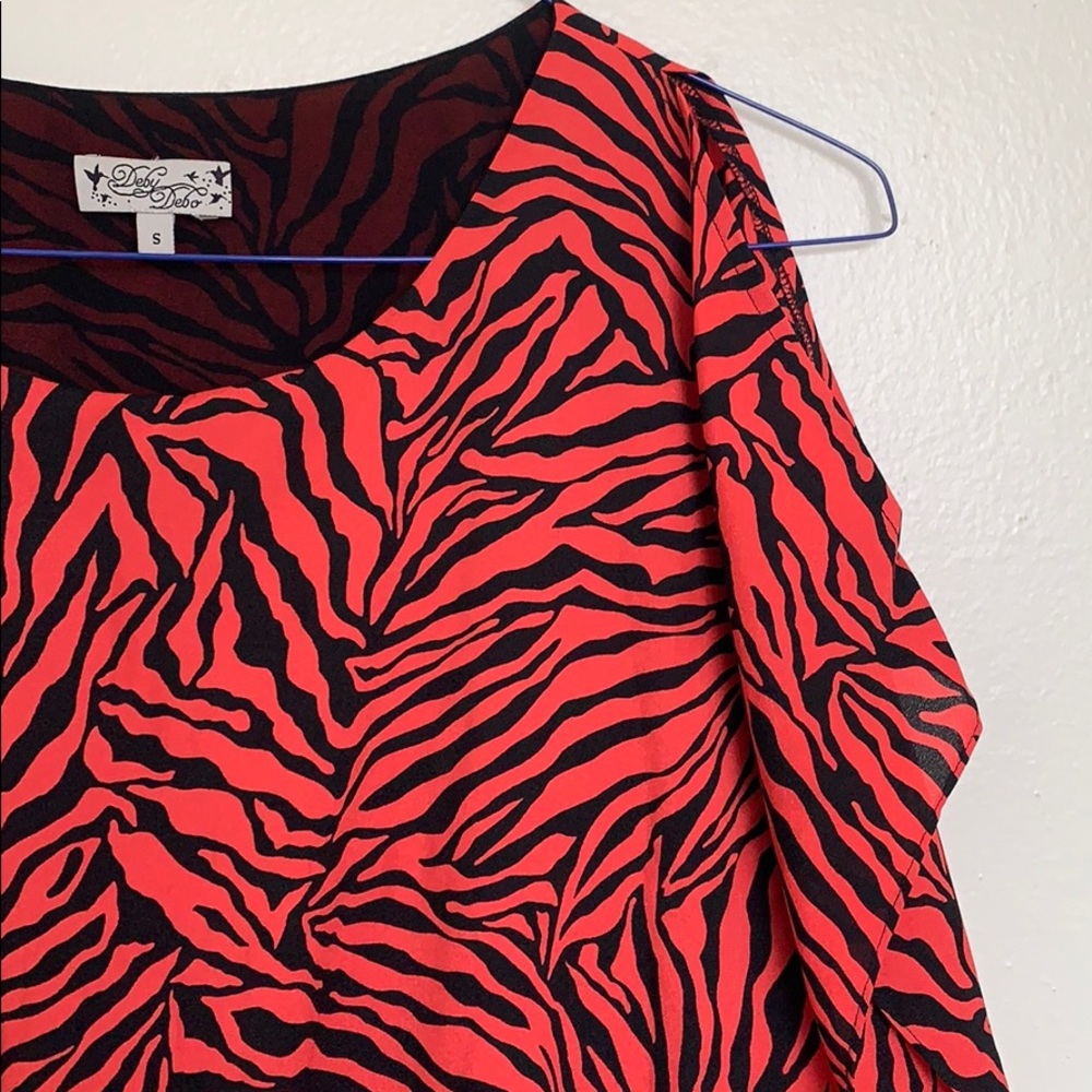Deby Debo Flowy Top - Animal Print